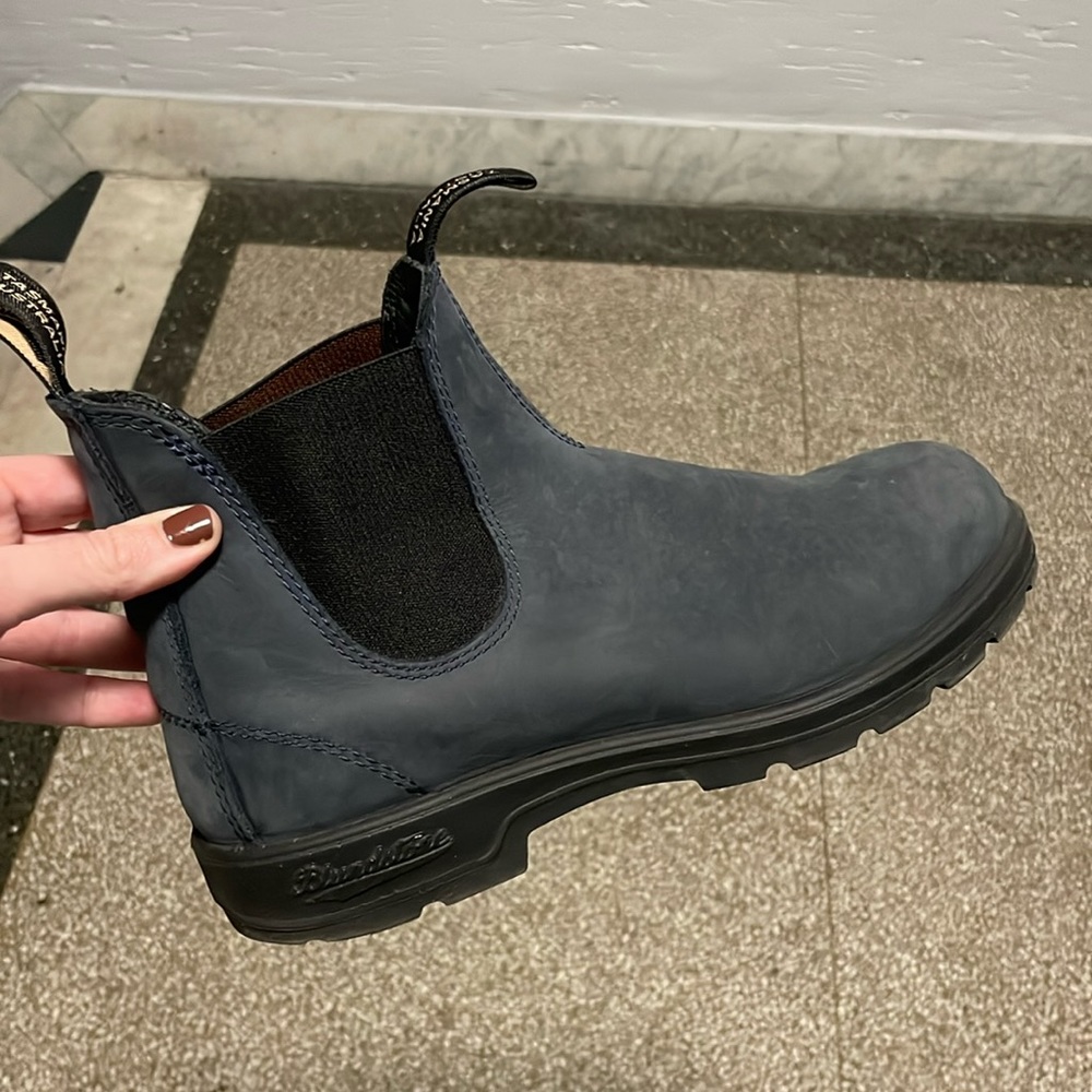 Blundstone 1604 blue suede